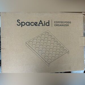 Space Aid Coffee Pods Organizer - Brown